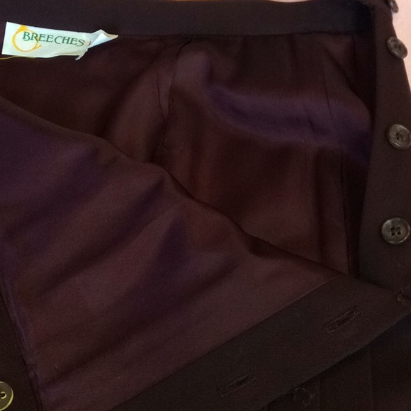 FINAL SALE PRICE Beeches Brown Wool Skirt in Size 8 - Picture 8 of 8
